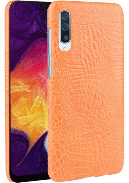 Samsung Galaxy A30S/A50S/A50 Klasik Timsah Için Şık Klasik Kılıf (Yurt Dışından)