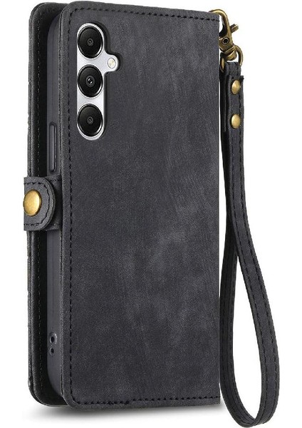 Samsung Galaxy A15 Için Flip Case 4g/5g Flip Kapak Basit Iş Cüzdan (Yurt Dışından)