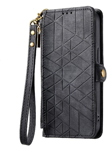 Samsung Galaxy A15 Için Flip Case 4g/5g Flip Kapak Basit Iş Cüzdan (Yurt Dışından)