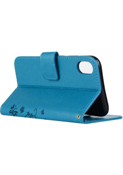 IPhone Xr Kickstand Manyetik Kapatma Kart Tutucu Bilek Kayışı Için Filp Durumda (Yurt Dışından)