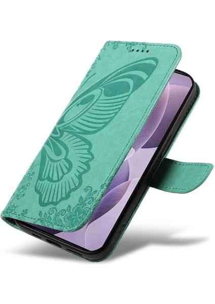 Kredi Kartı Yuvası ile Xiaomi Poco F6 Pro Için Flip Case El (Yurt Dışından)