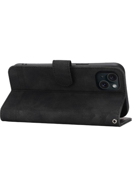 IPhone 15 Için Flip Case Artı Manyetik Kapatma Nakit Cep Premium Kart (Yurt Dışından) modelleri