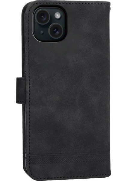 IPhone 15 Için Flip Case Artı Manyetik Kapatma Nakit Cep Premium Kart (Yurt Dışından) fırsatları