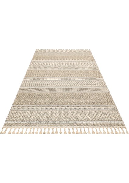 Soho Sh 05 Beige Hav Toz Vermez Hasır Dokuma Modern Makine Halısı