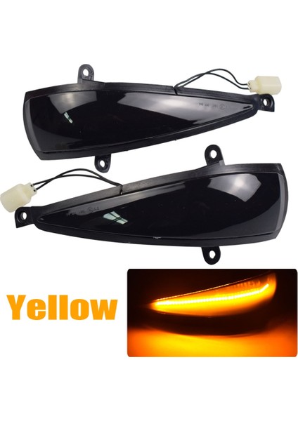 Sarı Honda Civic Için 8Th Hatchback Mk8 Type-S Type-R Fn Fk Adet Dinamik Flaşör Yan Kanat Aynaları Dönüş Sinyali Işık Göstergesi (Yurt Dışından)