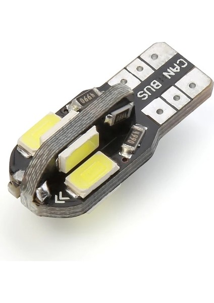 10 Adet Beyaz Pcs Led Araba Iç Ampul Canbus Hatasız T10 Beyaz Smd Led 12V Araba Yan Kama Işık Beyaz Lamba Oto Ampul Araba Tarzı (Yurt Dışından) fırsatları