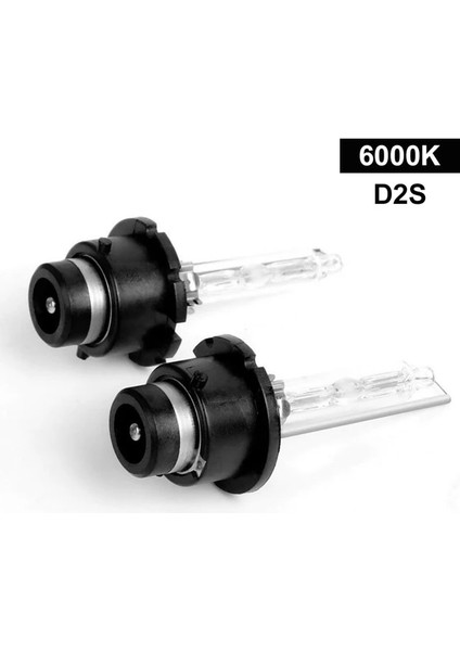 D2S 6000K 2 Adet Süper Parlak Farlar D1S D2S D3S D4S Xenon Hıd Araba Ampul 35W Otomobiller Far 6000K Hıd Xenon Ampul Sis Lambası (Yurt Dışından)