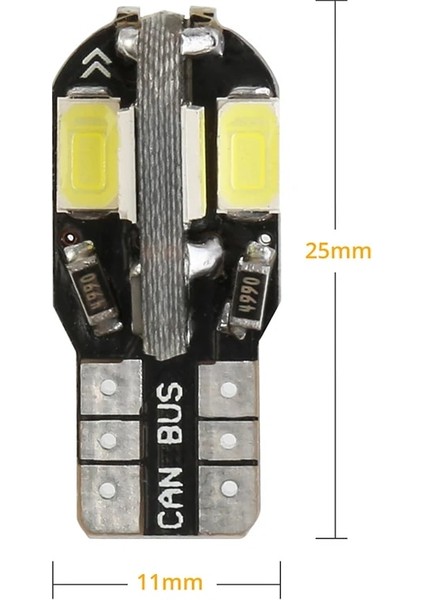 10 Adet Beyaz Pcs Led Araba Iç Ampul Canbus Hatasız T10 Beyaz Smd Led 12V Araba Yan Kama Işık Beyaz Lamba Oto Ampul Araba Tarzı (Yurt Dışından) indirimleri