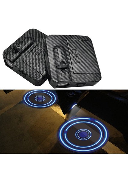 2 Adet Tarzı E Evrensel Led Araba Kapısı Karşılama Işığı Lazer Projektör Logosu Hayalet Gölge Işıkları Kablosuz Dekoratif Lamba Araba Kapısı Işık Aksesuarı (Yurt Dışından) fiyatları