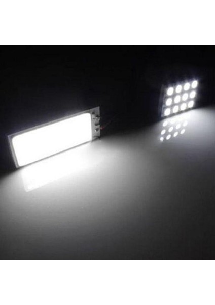 2 Adet 36 Cob Led 2 Adet T10 Cob Led Panel 36 Smd Araba Led Beyaz Işık Ba9S Dome Ampul Adaptörü İle Okuma Lambası Oto Iç Işıklar (Yurt Dışından)