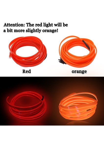 5 Milyon Stili Mavi-Usb Sıcak Satış Araba Iç Aydınlatma Led Şerit Dekorasyon Garland Tel Halat Tüp Hattı Usb Sürücülü Esnek Neon Işık (Yurt Dışından)