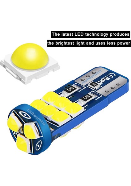 Kırmızı Yeni T10 W5W Süper Parlak Led Otopark Işıkları Iç Okuma Kubbe Lambası Otomatik Wy5W Kama Dönüş Yan Ampul Beyaz Kırmızı Sarı (Yurt Dışından) indirimleri