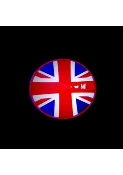 Mavi Ar Kapı Karşılama Işığı Araba Kapı Işığı Led Projektör Lambası Logo Mını Cooper R56 F56 R60 F60 F55 F57 R58 R53 R61 F54 R55 (Yurt Dışından)