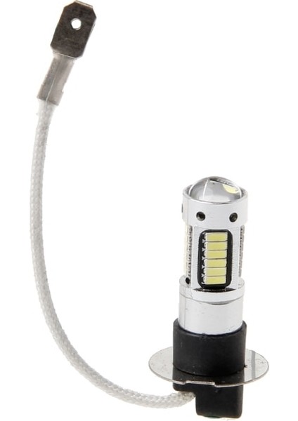 H3 Stili Soğuk Beyaz H3 30W Led Xenon Beyaz Farlar Sis Drl Işık Kiti Ampul Lambası 30Smd 6000K Yeni (Yurt Dışından)