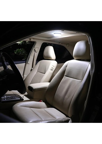 Üç Renk 3 Renkli Led Dokunmatik Işık Araba Kablosuz Çatı Okuma Usb Şarj Oto Ev Yatak Odası Dolapları Ortam Lambası Manyetik Montaj Ampul (Yurt Dışından) modelleri