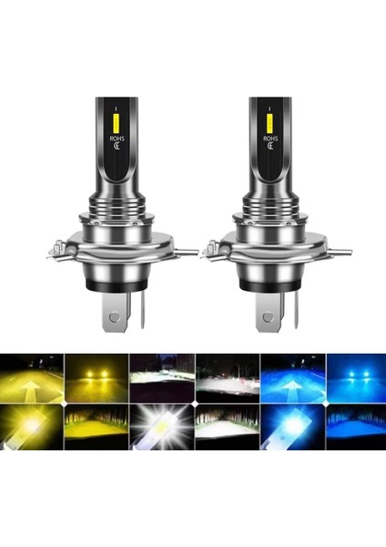 16000Lm 2 Adet Stil 3000K Altın Yeni Lm Far H1 H6 H7 Hb3 Hb H8 H11 H3 Moto Ampul 12V 24V Oto H4 Led Motosiklet Far Sis Lambası (Yurt Dışından) fırsatları