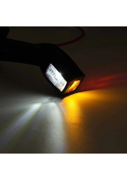 Tip A Sadece 24V'Ye Uygundur V 24V Led Yan Işaretleyici Hafif Kamyon Işık Göstergesi Sinyal Lambası Arka Işık Oto Römork Kamyon Lambaları Otobüs Karavanları (Yurt Dışından) fiyatları