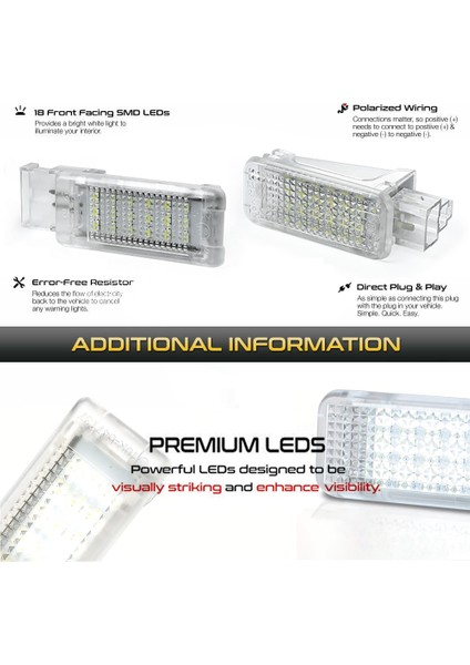 Tılsım Mavisi 1 2 Adet Led Ayak Bölmesi Işık Bagaj Bölmesi Torpido Gözü Lambaları Audi A4 B5 B6 B7 B8 A3 A A5 R8 Tt Q5 Q3 Q7 A1 A8 S3 Rs6 (Yurt Dışından) modelleri