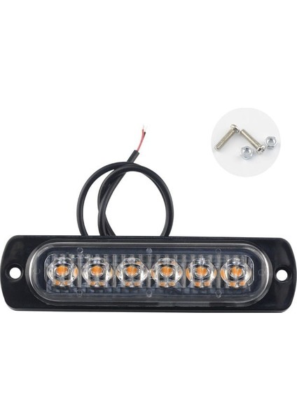 4 Adet Amber Tarzı V 6 Led Işıkları Amberredwhiteblue Araba Römork Kamyon Motosiklet Yan Işaret Lambası Dönüş Işık Çubuğu Göstergeleri Lambası (Yurt Dışından) fiyatları