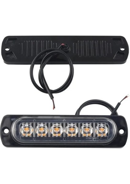 4 Adet Amber Tarzı V 6 Led Işıkları Amberredwhiteblue Araba Römork Kamyon Motosiklet Yan Işaret Lambası Dönüş Işık Çubuğu Göstergeleri Lambası (Yurt Dışından) fırsatları