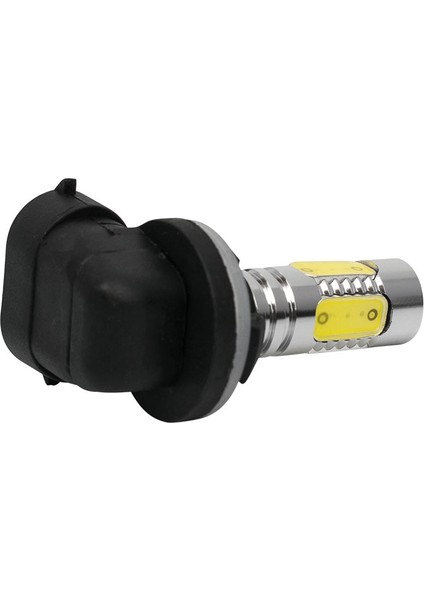 6000K Soğuk Beyaz H27 Yüksek Güç 7.5W Cob Led Araba Ön Sis Lambaları H27W Anti Sis Ampul Oto Sürüş Koşu Işık Sis Lambaları Beyaz 12V (Yurt Dışından)