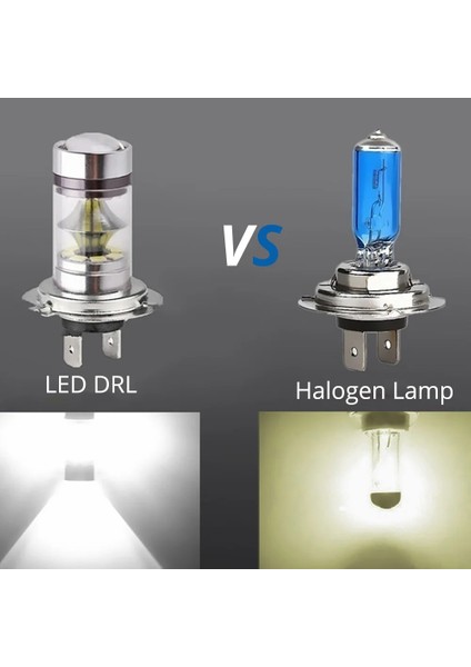 6500 K Stili Beyaz 1X Yüksek Li Led Araba Sis Lambası H1H3H4H7H8H 6500K Beyaz Işık Süper Parlak Sis Lambası Ampul Tak Ve Çalıştır 12V (Yurt Dışından) fırsatları