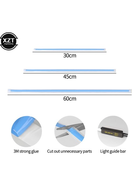 30Cm Tarzı Kırmızı Sarı Drl Led Şerit Dönüş Sinyali Işığı Sarı Parlak Esnek Dönüş Sinyal Işığı Araba Far 12V Için Gündüz Çalışan Işık (Yurt Dışından) modelleri