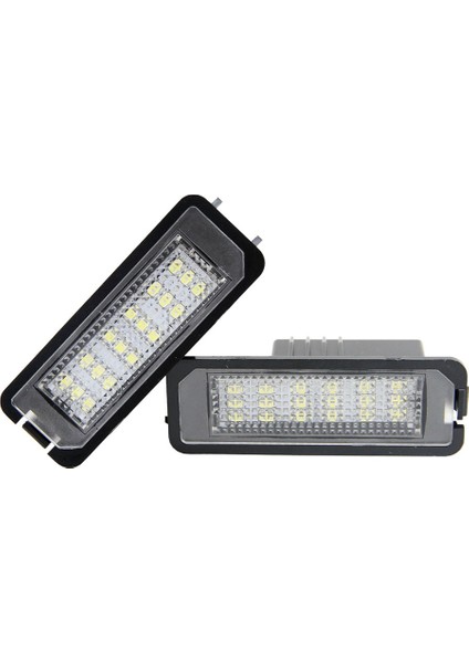 2X18Smd Led Plaka Lambası Vw Golf 6 Vı 5 V Gtı Mk4 Mk5 Mk6 Eos Lupo Scirocco Seat Leon Altea Oem Yedek Ampul (Yurt Dışından) modelleri
