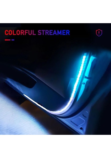 1 Adet Işık Şeridi Araba Kapı Led Işık Şeridi Araba Styling Strobe Rgb Uyarı Streamer Işık Çubuğu Su Geçirmez Karşılama Işığı Karşıtı Arka Uç Çarpışma Lambası (Yurt Dışından) modelleri