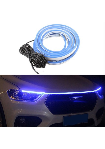 Kırmızı 180Cm Araba Led Kaput Işık Şeridi Araba Gündüz Farları Araba Dış Dekorasyon Işıkları Esnek Oto Atmosfer Lambası Dekor Lambası (Yurt Dışından) fiyatları