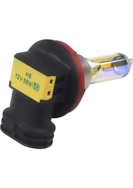 H8 Üst Parlak Halojen Ampuller H8 55W 12V 2300K Altın Sarı Renk Araba Far Sis Farları Lambası Kuvars Cam H8 55W Halojen (Yurt Dışından) modelleri