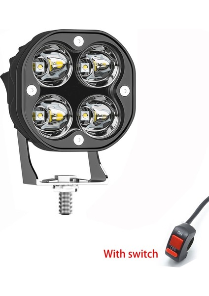 Gt025W 1 Adet Stil Motosiklet Için Çalışan Işık Led Sis Lambası 12V Far Spotlight Drl Pod Lamba Çubuğu Araba Oto Niva Lada 4X4 Off Road Atv (Yurt Dışından)