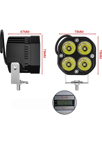 Gt025W 1 Adet Stil Motosiklet Için Çalışan Işık Led Sis Lambası 12V Far Spotlight Drl Pod Lamba Çubuğu Araba Oto Niva Lada 4X4 Off Road Atv (Yurt Dışından) fırsatları