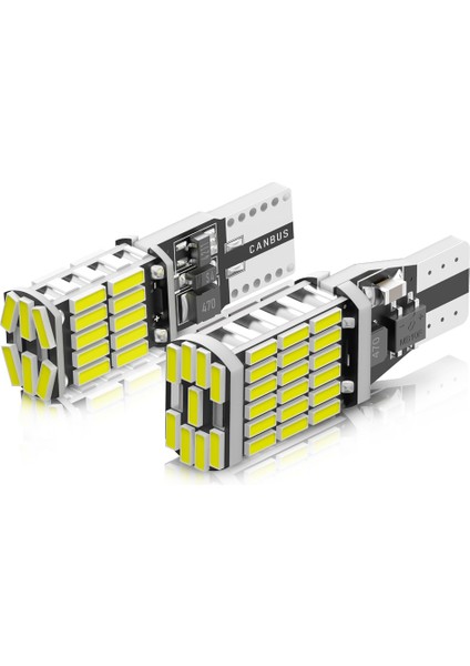 2 Adet Led Işık Stili T10 W5W Kırmızı 2 Adet Araba Led Işıkları T10 W5W Smd T15 W16W Canbus Araba Aksesuarları Için Hata Yok Iç Ampuller Dome Stop Kapı Lambası 12 V Diyot (Yurt Dışından)