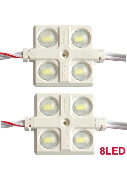 8Led Led Araba Tavan Işık Kiti Van Iç Tavan Aydınlatma Karavan Için Kargo Rv Tekne Römorku Kamyonlar Van Için Iç Lamba (Yurt Dışından)
