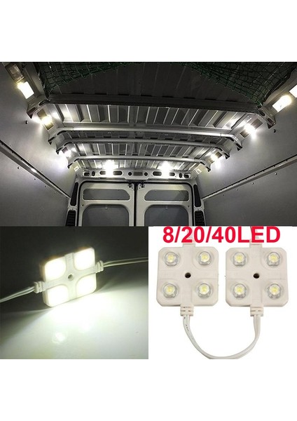 8Led Led Araba Tavan Işık Kiti Van Iç Tavan Aydınlatma Karavan Için Kargo Rv Tekne Römorku Kamyonlar Van Için Iç Lamba (Yurt Dışından) indirimleri