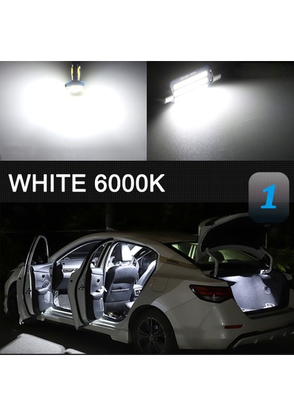 Polo 9N 02-09 8P Stili Beyaz Uyar Aenvtol Canbus Volkswagen Vw Golf Jetta Passat B4 B5 B6 B7 Bolo 6N 9N 6R 6C Oto Led Iç Işıklar Kitleri Lambası (Yurt Dışından) modelleri