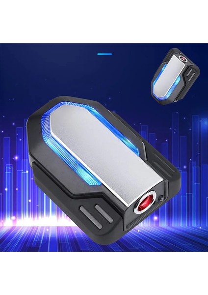 2 Adet Tarzı 3D Mini B 3D Araba Kapısı Karşılama Işıkları Dönebilen Lazer Projektör Logosu Hayalet Gölge Işığı Kablosuz Dekoratif Lamba Evrensel Araba Kapı Işığı (Yurt Dışından)