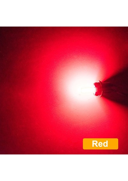 10 Parça Tarzı Kırmızı T10 W5W Led Araba Iç Işık Cob Marker Lambası 12V Ampul Kama Park Kubbe Işık Beyaz Oto Araba Oto Için (Yurt Dışından)
