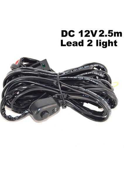 Kablolama-Kurşun-2 Işık Stili Nlpear D Led Işık Çubuğu Off Road Traktör Kamyon Suv 4Wd 4X4 Atv 50W 100W 200W Spot Led Çalışma Işığı Araba Sürüş Sis Lambası (Yurt Dışından)