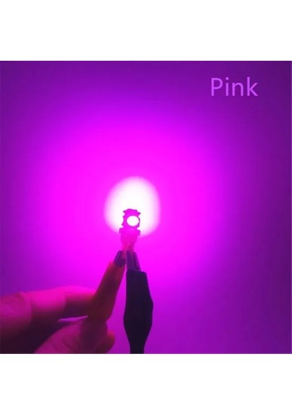 Pembe Led Araba 12V Lampada Işık T Süper Hafif W5W T10 Led Park Ampul Oto Kama Gümrükleme Lambası (Yurt Dışından)
