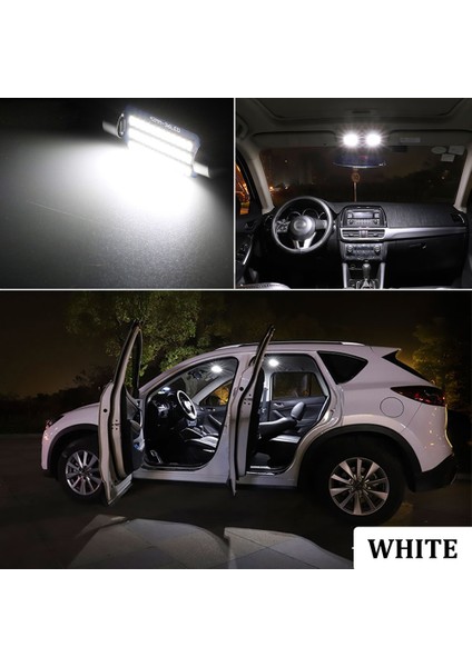 Vectra C - 11 Adet Tarzı Beyaz Vauxhall Opel Insignia Için Bmtxms A Astra Hjk Vectra C Mokka X Corsa Cde Grandland X Adam Araç Led Iç Işık Canbus (Yurt Dışından)
