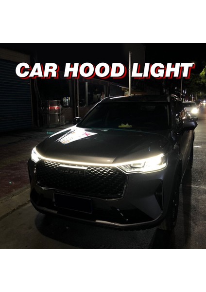 Mor Tarzı Mavi Okeen 180Cm Led Araba Kaput Işıkları Şeridi Evrensel Motor Kaputu Kılavuzu Dekoratif Işık Çubuğu Oto Farlar Araba Gündüz Çalışan Işık (Yurt Dışından) fırsatları