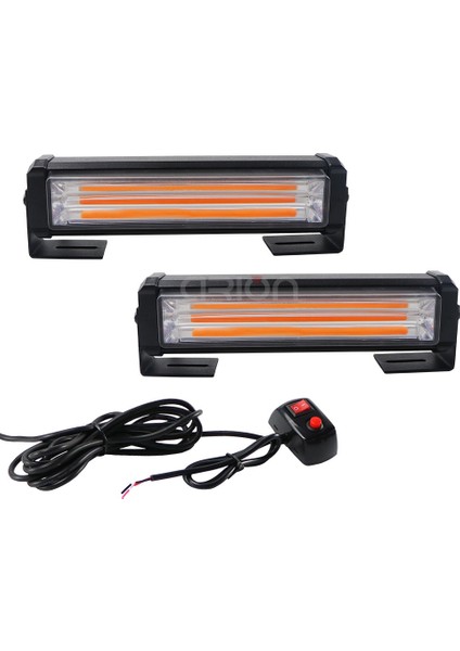 Kırmızı Mavi Tarzı 2 Adet Cob Modülleri 40W 80W Cob Araba Kamyon Izgarası Led Flaş Işığı Itfaiyeci Polis Yanıp Sönen Acil Durum Uyarı Işıkları Kırmızı Mavi Sarı Beyaz 12V 24V (Yurt Dışından)