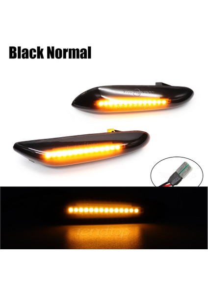 T10 Tipi Dinamik Yok Led Yan Işaretleyici Ayna Gösterge Lambası Akan Su Dönüş Sinyali Işık Sarı Bmw E90 E91 E92 E93 E60 E87 E82 E61 E46 (Yurt Dışından)