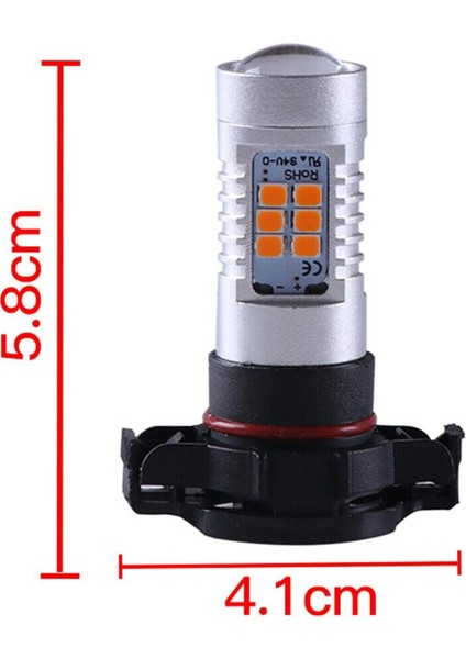 Psy24W 2 Adet Yeni 24W Psy24W Yüksek Güçlü Kalça Led Amber Gösterge Ampulleri Bmw Ve Diğer Arabalar Için Canbus Ücretsiz Hata (Yurt Dışından) fiyatları