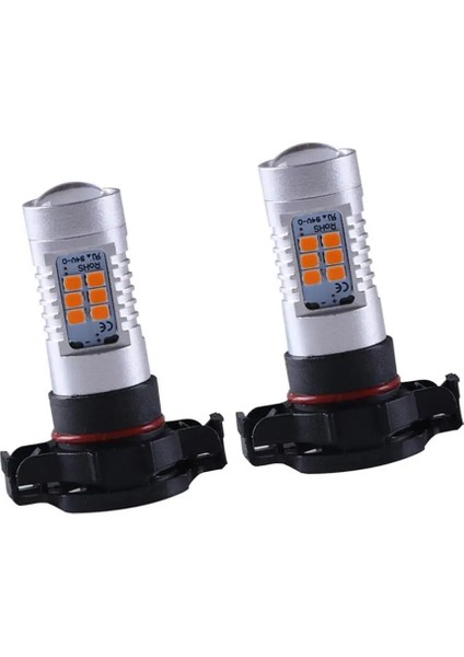 Psy24W 2 Adet Yeni 24W Psy24W Yüksek Güçlü Kalça Led Amber Gösterge Ampulleri Bmw Ve Diğer Arabalar Için Canbus Ücretsiz Hata (Yurt Dışından) fırsatları