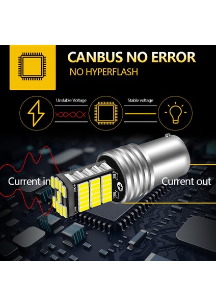 2 Adet Baw Ar Led Ters Ampul Vw Passat B5 B6 Golf Canbus Oto Lamba Hata Ücretsiz Dc 12V 6000K (Yurt Dışından)