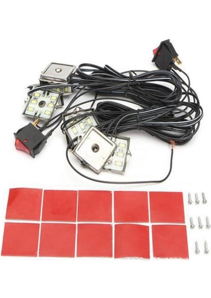 K Led Işıklar Kamyon Yatağı Aydınlatma Kiti Smd Led'Ler Toyotatundrachevy Için Rv Tekne Kargo Pickup Için Suya Dayanıklı Işık (Yurt Dışından)