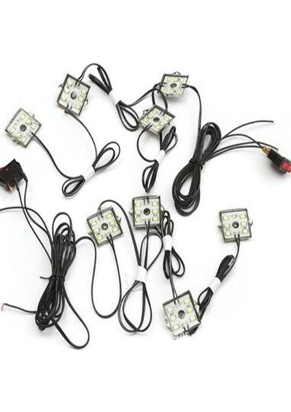 K Led Işıklar Kamyon Yatağı Aydınlatma Kiti Smd Led'Ler Toyotatundrachevy Için Rv Tekne Kargo Pickup Için Suya Dayanıklı Işık (Yurt Dışından)